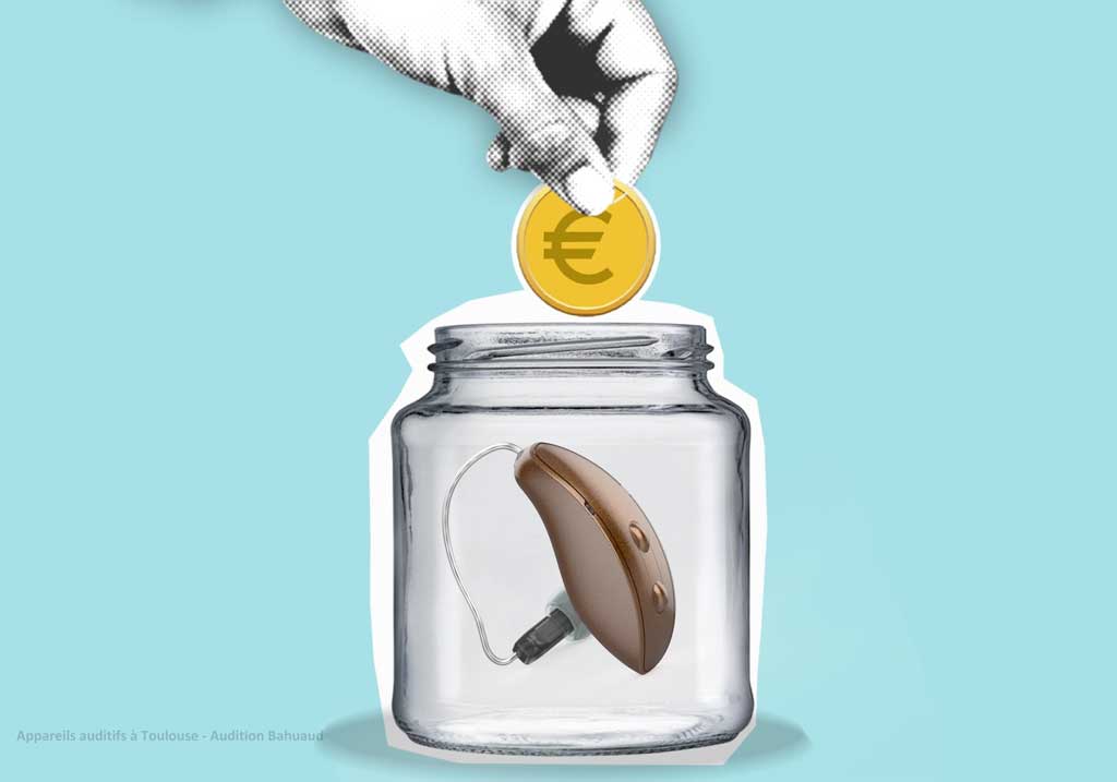 remboursement appareil auditif - pièce de monnaie