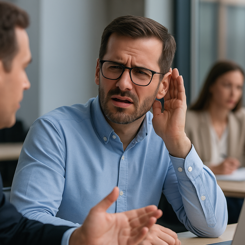 Perte auditive chez les actifs : les maladies auditives qui touchent les 35-45 ans. Pourquoi votre carrière peut en pâtir (et comment l&rsquo;éviter) ?